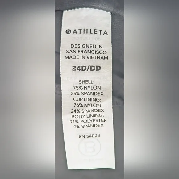 NWT Athleta Square Neck Bra Cup Tankini 34D/DD with Full Bikini Bottom Size M - Picture 12 of 15